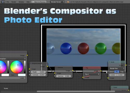 Blender's Compositor as a Photo Editor preview image